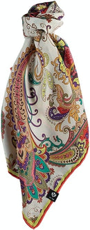 Silk Bandana - Deep Red