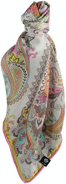 Silk Bandana - Fuschia