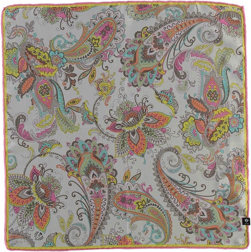 Silk Bandana - Fuschia