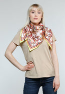 Silk Square - Mustard