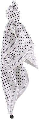 Silk Bandana - White