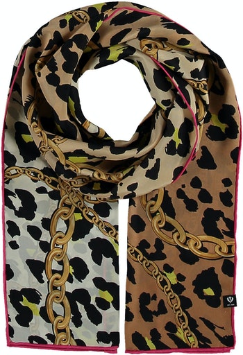 Silk Scarf - Beige