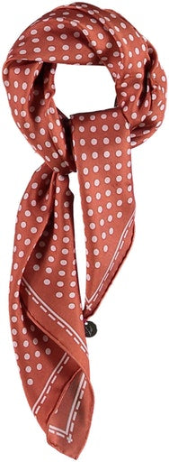 Silk Bandana - Rust