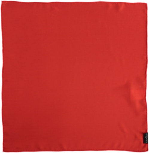 Silk Square - Red