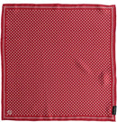 Silk Bandana - Deep Red