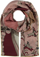 Silk Scarf - Wine
