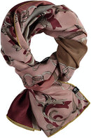 Silk Scarf - Wine