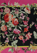 Silk Square - Fuschia