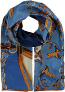 Silk Scarf - Royal Blue