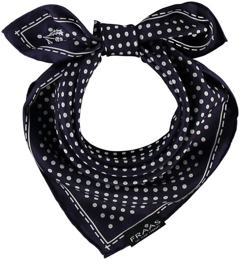 Silk Bandana - Navy