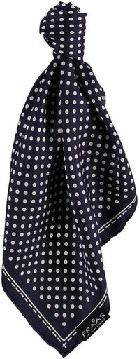 Silk Bandana - Navy