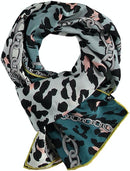 Silk Scarf - Teal