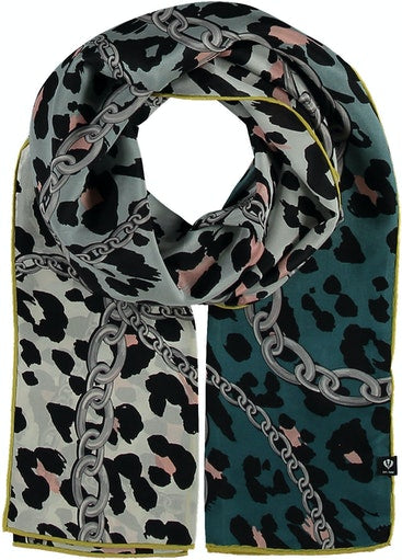 Silk Scarf - Teal