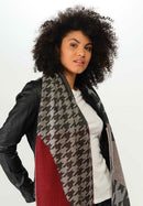 Acrylic Scarf - Deep Red
