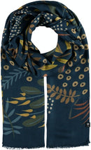 Viscose Scarf - Aqua