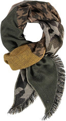 Acrylic Scarf - Dark Olive