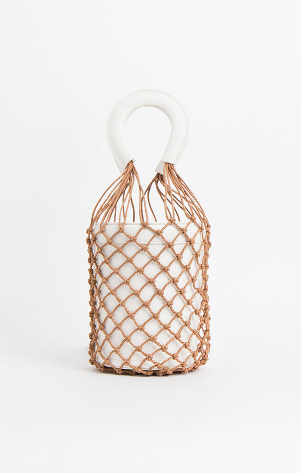 Frejus Bucket Bag - White