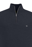 Troyer Zip Jumper - Navy