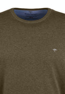 Plain Round Neck Jumper - Meadow