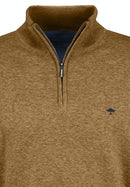 Troyer Zip Jumper - Camel