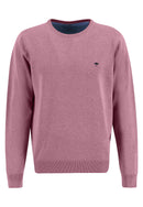 Plain Round Neck Jumper - Lilac