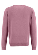Plain Round Neck Jumper - Lilac