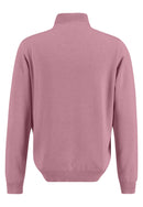 Plain Troyer Zip Jumper - Lilac