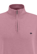 Plain Troyer Zip Jumper - Lilac