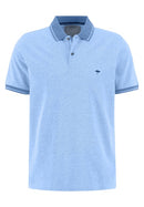 2 Tone Polo Shirt - Light Sky