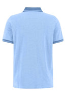 2 Tone Polo Shirt - Light Sky