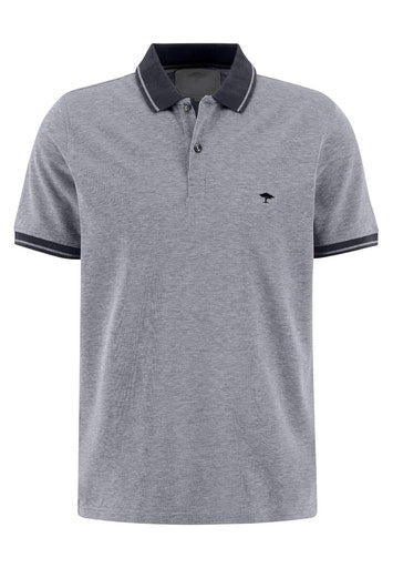 2 Tone Polo Shirt - Navy