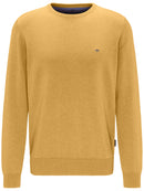 Superfine 3Ply Cotton Crew Neck - Yellow