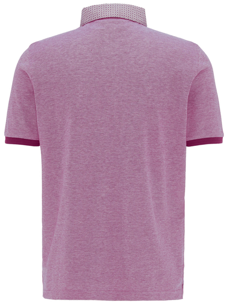 Short Sleeve Polo Shirt - Pink