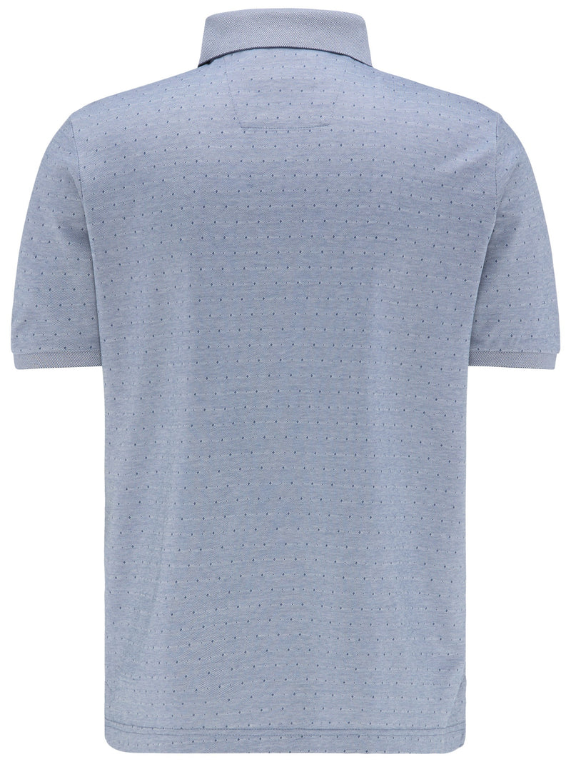 Short Sleeve Polo Shirt - Blue