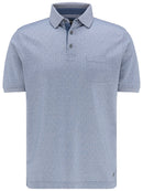 Short Sleeve Polo Shirt - Blue