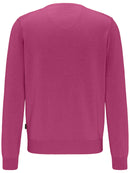 Superfine 3Ply Cotton V Neck - Pink