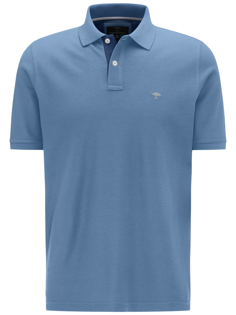 Plain Polo Shirt - Blue