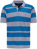 2 Tone Polo - Midnight/hibiscus