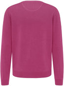 Plain Crew Neck Jumper - Malaga