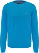 Plain Crew Neck Jumper - Riverside