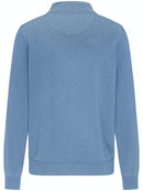 Plain Troyer Zip Jumper - Soda