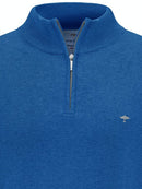 Plain Troyer Zip Jumper - Aero