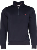Troyer Zip Jumper - Navy