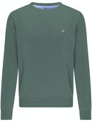 Plain Round Neck Jumper - Mauve
