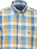 Short Sleeve Check Shirt - Diesel/mustard