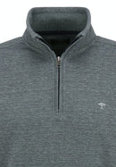 Troyer Zip Jumper - Navy/green