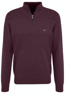 Troyer Zip Jumper - Amarena