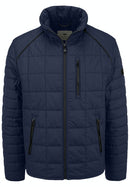 Biker Quilted Jacket - Royal