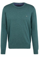 Round Neck Jumper - Pine