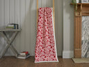 Flakes Printed Fleece Red Throw 125x150cm